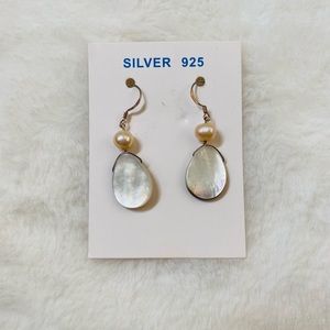 Unbranded Mother of Pearl Drop Earrings